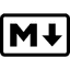 Markdown Reference logo